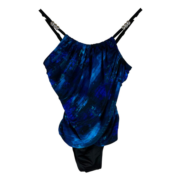 Magicsuit Lisa One Piece in Hazy Daze Swimwear Women's Size 12 New Without Tags - Picture 3 of 9